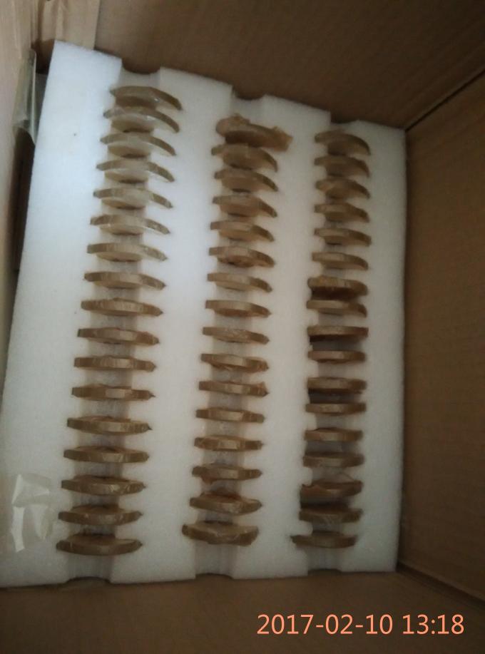둥근 압전 세라믹 원판 P8 P4 물자 43 x 2mm 좋은 건축