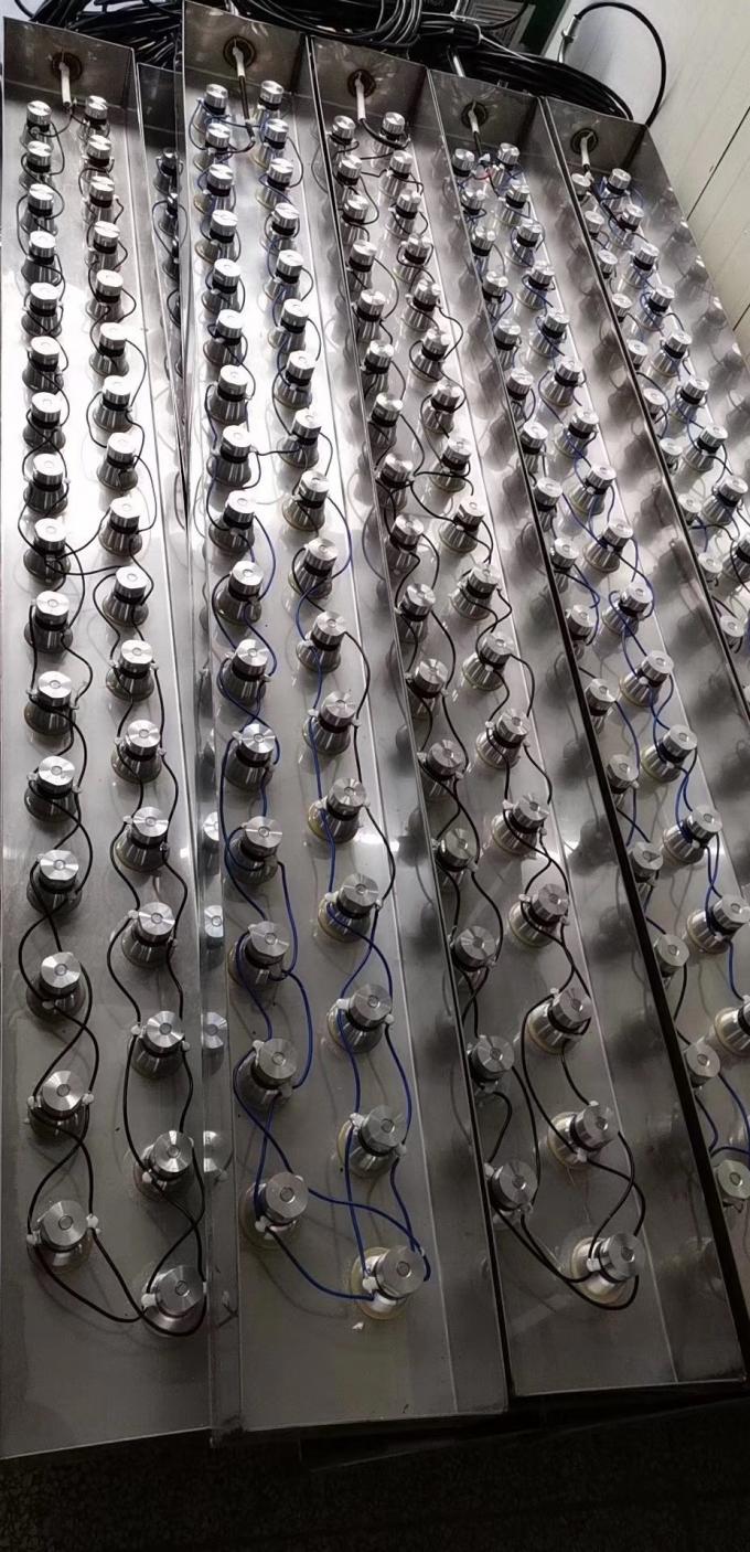 청소 압전 초음파 변형기 알루미늄 물자 100W 힘